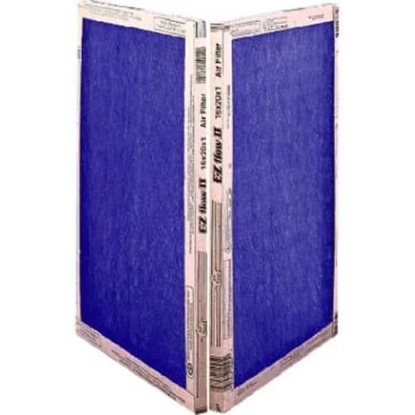 Flanders 10055.012025 20 x 25 x 1 in. EZ Flow II Spun Fiberglass Disposable Furnace Filter - Pack Of 12