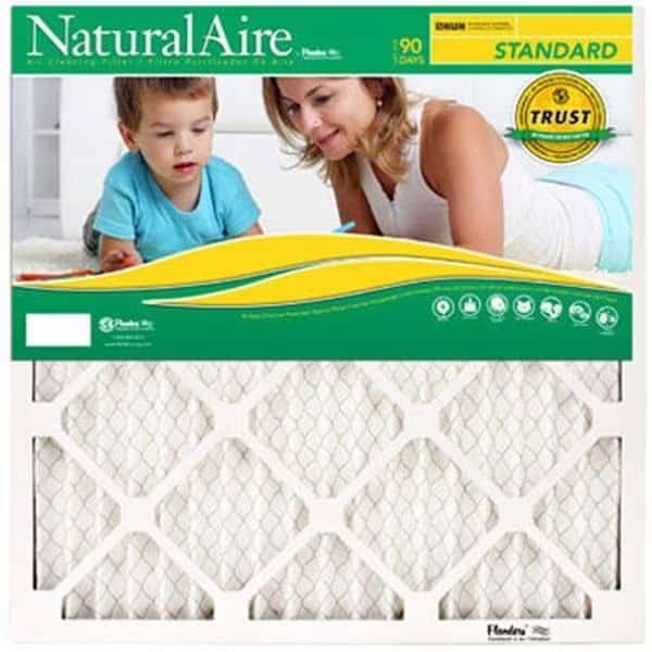 Flanders 84858.012025 20x25 . NaturalAire Standard Pleated Air Filter - Pack Of 12
