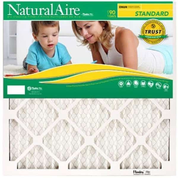 Flanders 84858.011420 14 x 20 in. NaturalAire Standard Pleated Air Filter - Pack Of 12