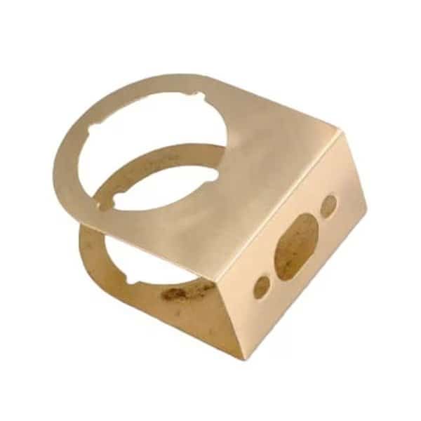 Belwith Products 2035-PB 3 in. Polished Brass Door Reinforcer