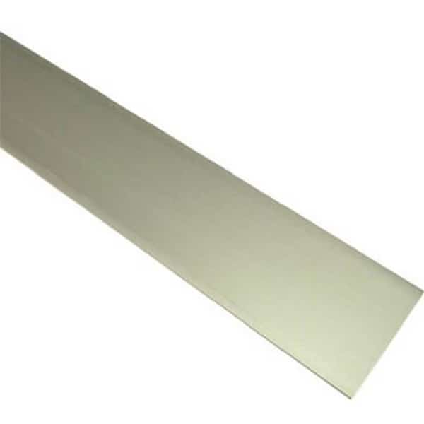 11418 0.12 x 0.75 x 36 in. Flat Anodized Aluminum Bar- Pack Of 6