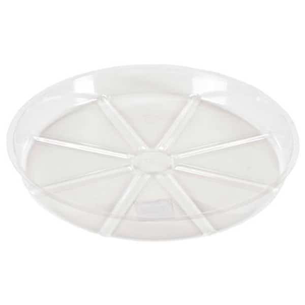 Woodstream VS12VUS 12 in. Clear Plant Saucer - Pack Of 25