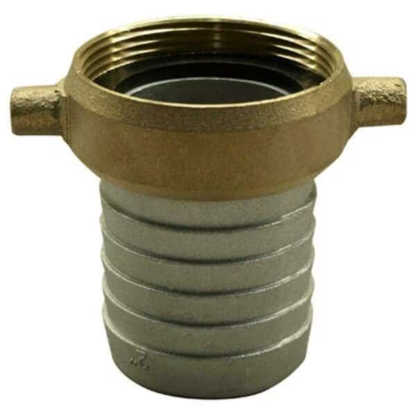 43076000 2 in. Female Aluminum Short Shank Coupling