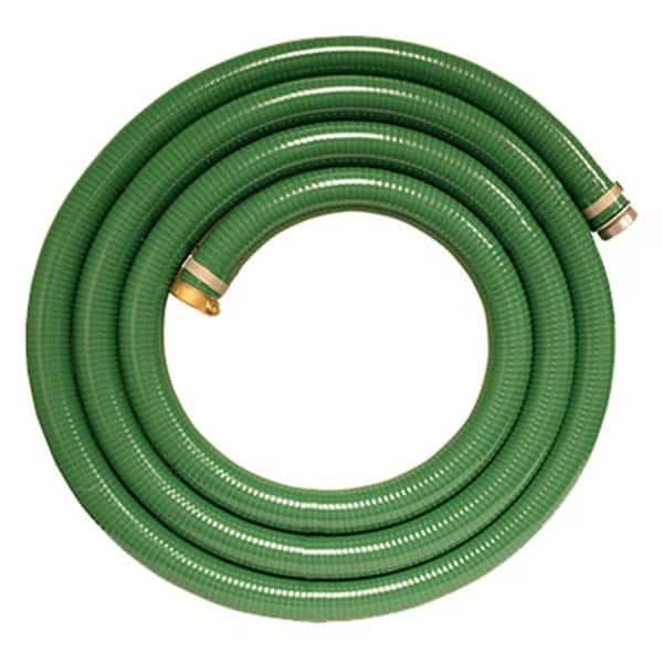 98128010 1.5 in. x 20 ft. PVC Suction Hose - Green