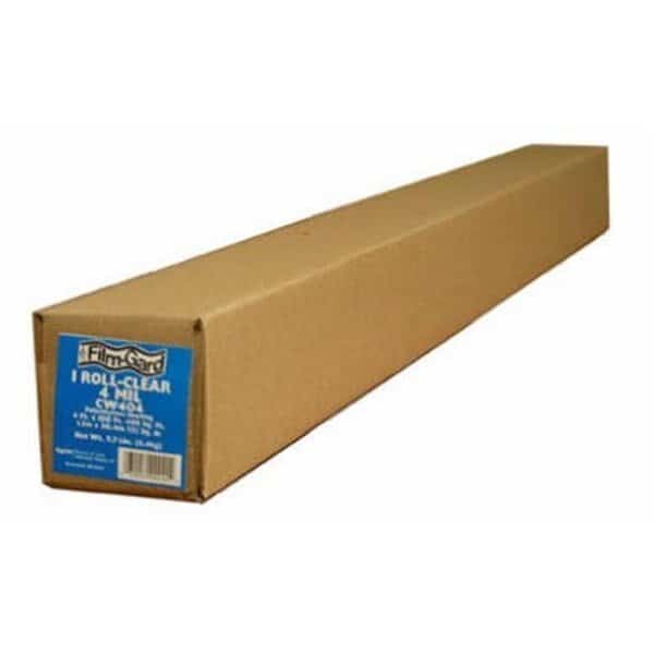 Berry Plastics 625954 20 x 100 ft. 4 Mil; Clear Polyethylene Film