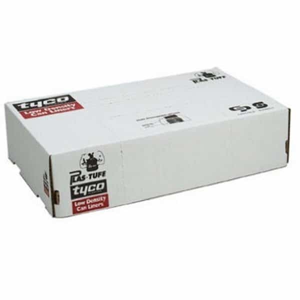 Berry Plastics 850069 100 Count; 60 Gallon; Gray 1.3 Mil Premium Grade LLDPE Can Liner