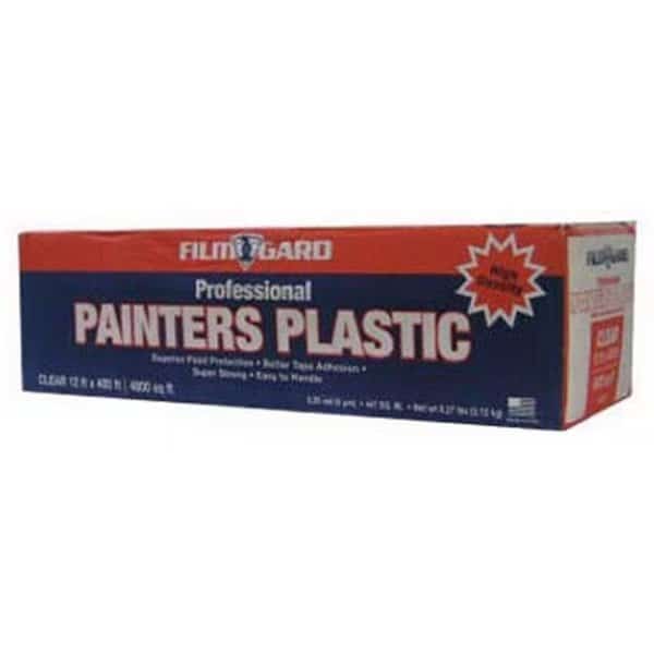 Berry Plastics 626263 12 x 400 ft. x 0.35 Mil. High Density Professional Painters Plastic Film