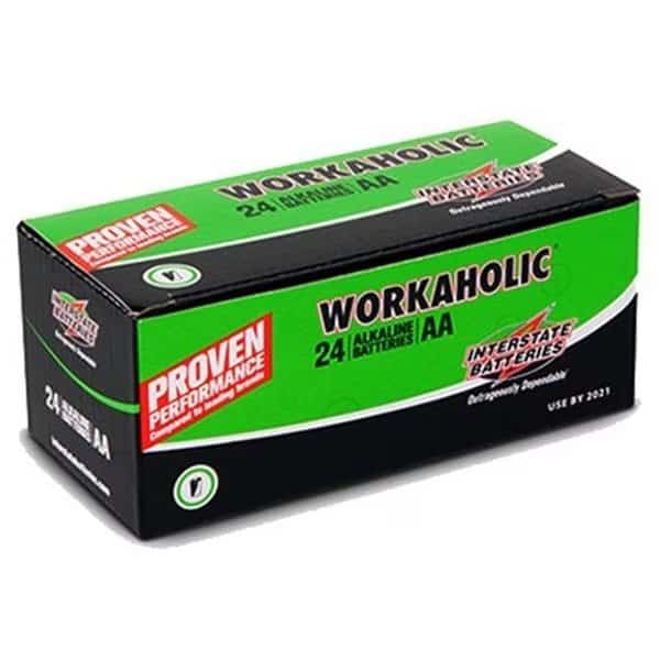 Interstate All Battery DRY0070 AA Alkaline Battery; Pack - 24