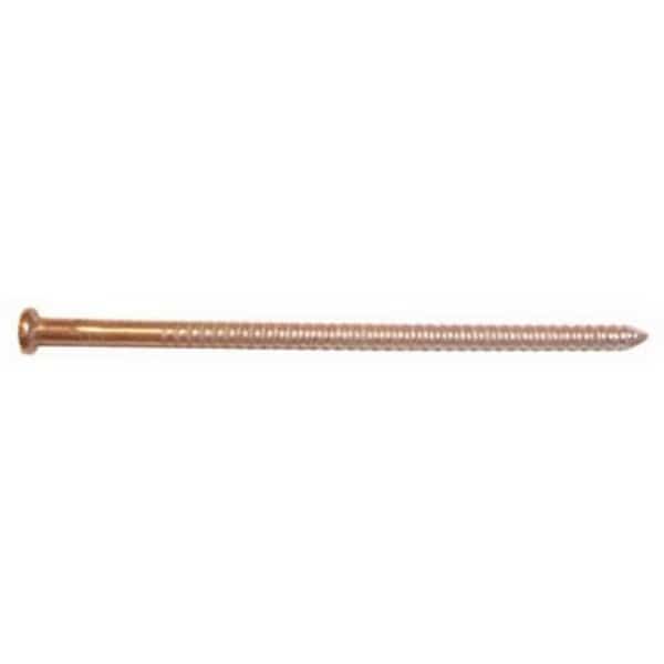 Common Nail, 2 in L, 6D, Stainless Steel