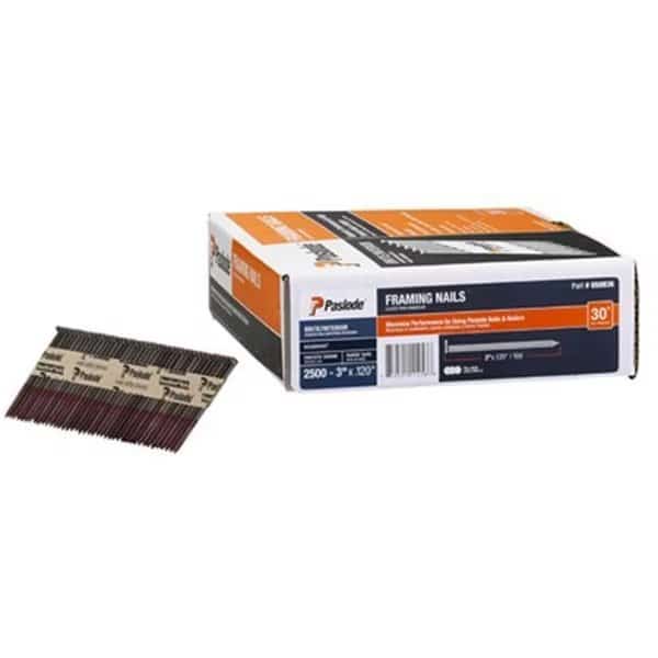 Paslode 650836 2500 Count Framing Nail - 3 x 0.120 in.