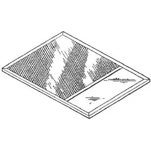 Broan-Nutone BP57 Aluminum Range Hood Filter - Light Lens