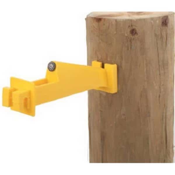 Dare Products Inc WOODEX-5WP-15 Wood Post Insulator Extender; Yellow