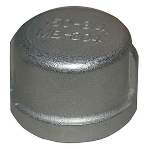 0.75 in. Stainless Steel Pipe Cap