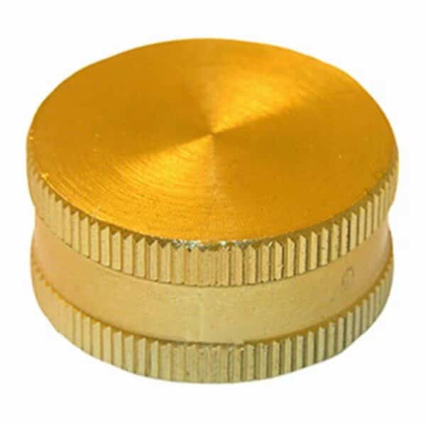 Brass Hose Cap, 6PK