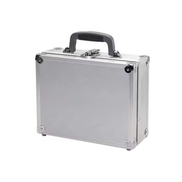 TZ Case PKG-12 S Aluminum Packaging Case; Silver - 5 x 9.5 x 12 in.