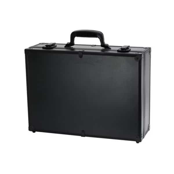 TZ Case PKG-18 B Aluminum Packaging Case; Black - 6 x 13 x 18 in.