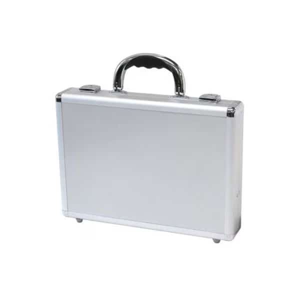 TZ Case DLX-14 S Aluminum Packaging Case; Silver - 2.5 x 10 x 14 in.