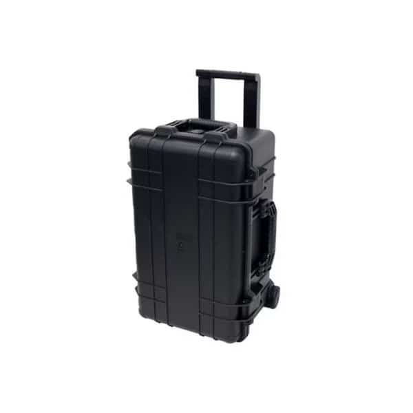 TZ Case CB-026 B Cape Buffalo Wheeled Water Resistant Utility Case; Black - 11.5 x 14 x 22 in.