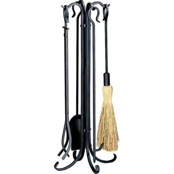 5 Pc Bronze Heavy Weight Rustic Fireset