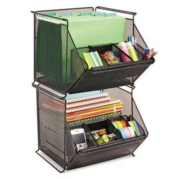 Onyx Stackable Mesh Storage Bin
