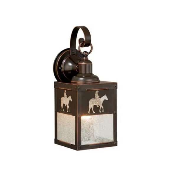 Trail 5 in. Outdoor Wall Light Burnished Bronze