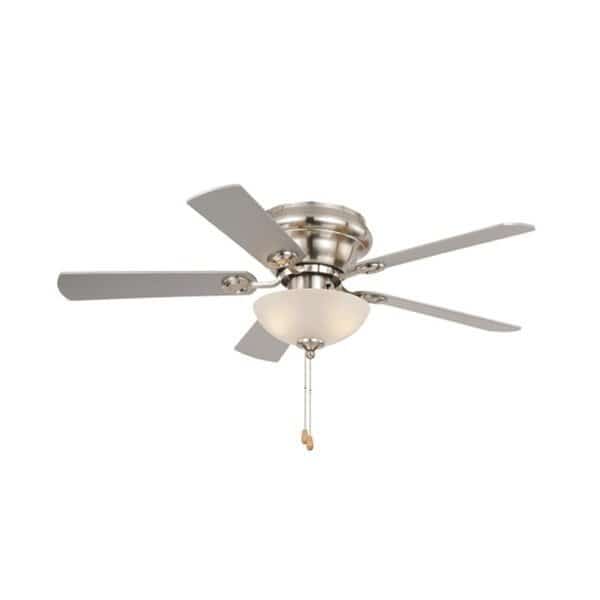 Expo 42 in. Flushmount Ceiling Fan - Satin Nickel