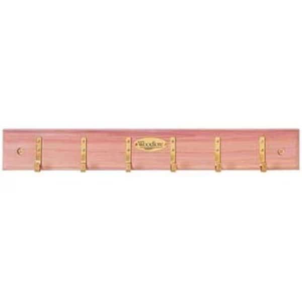 Woodlore 82032 15 L x 2 H Belt Rack Holds 12 Belts