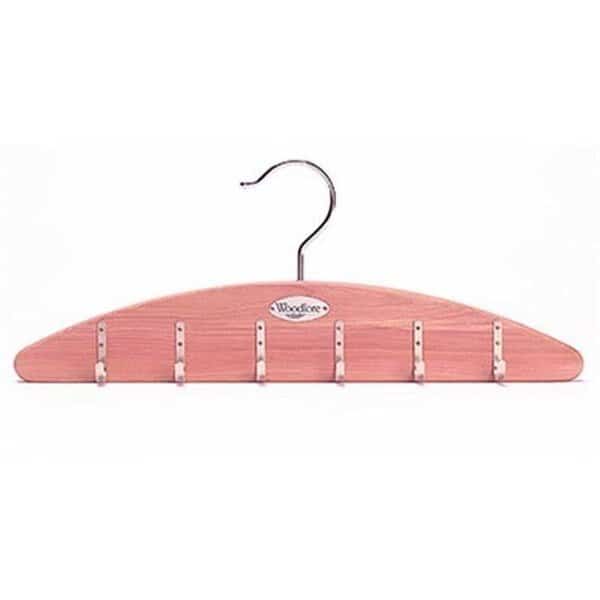 Woodlore 82730 Cedar Hanging Belt Organizer