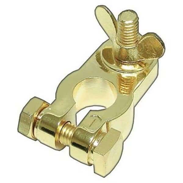 Positive Battery Terminal - Gold Plated, Nextgen, Mfr#: NE142974