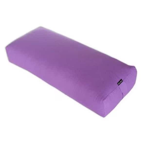 Wai Lana Productions 1020 Rectangular Yoga Bolster - Purple