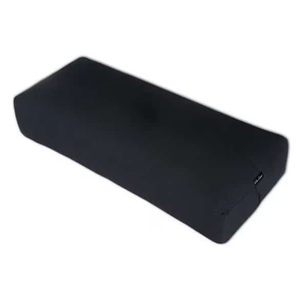 Wai Lana Productions 1021 Rectangular Yoga Bolster - Black