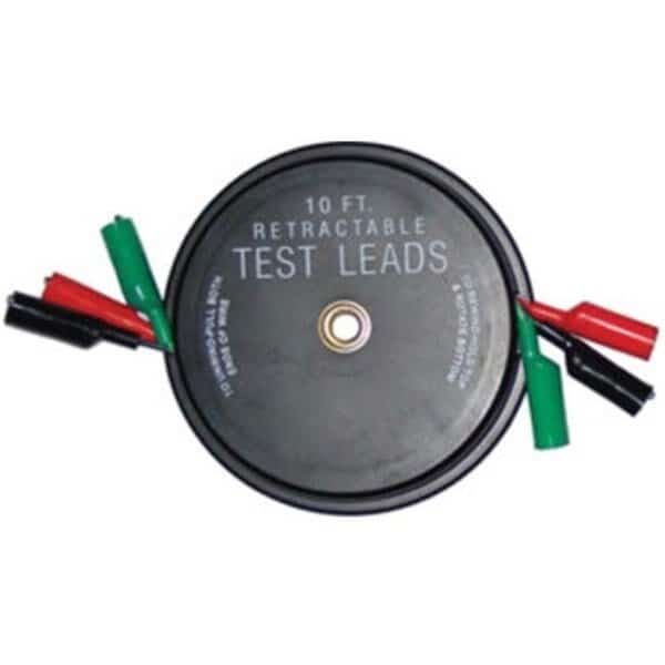 Kastar Hand Tools KAS1129 Retractable Test Leads- 3 Leads x 10 ft., Kastar, Mfr#: KAS1129