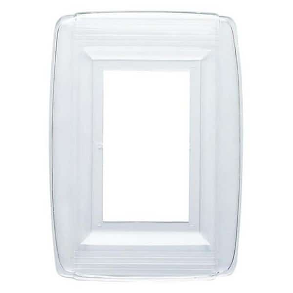Single Gang Plastic Wall Shield,