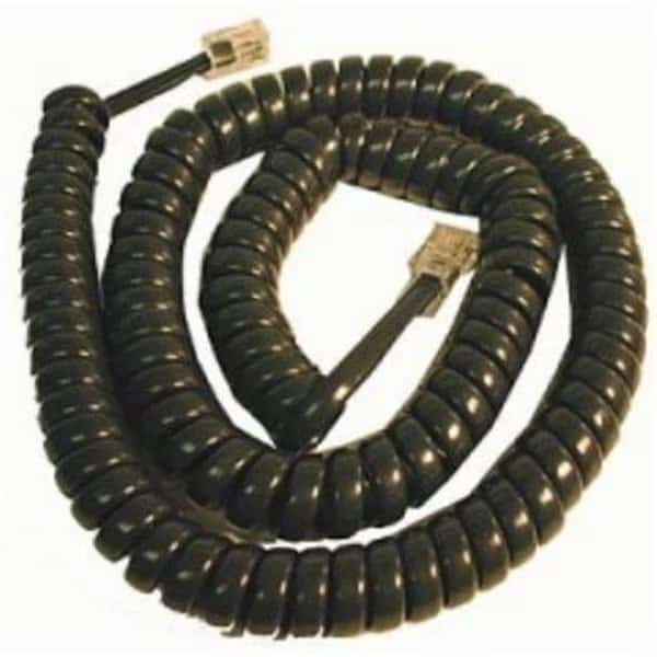 ICC GCHA444012-FMG / 12ft Charcoal Handset Cord