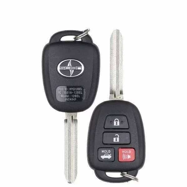 NEW: 2016-2017 Scion FR-S Toyota 86 / 4-Button Remote Head Key / PN: SU003-05282 / HYQ12BEL / G