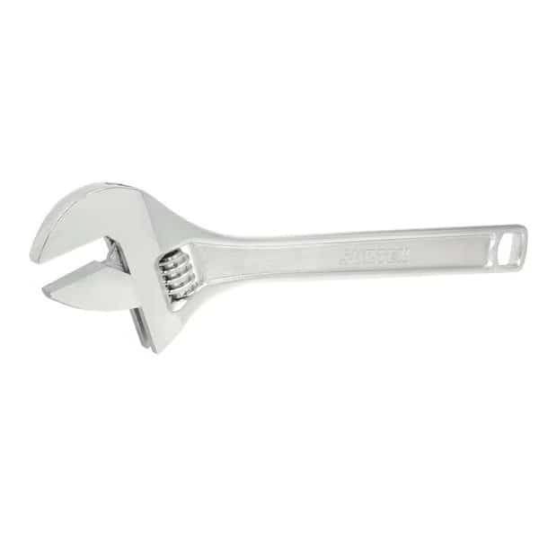 Chromium-plated adjustable wrench 18"
