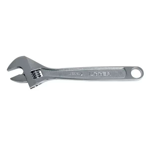24" adjustable wrench chrome-plated