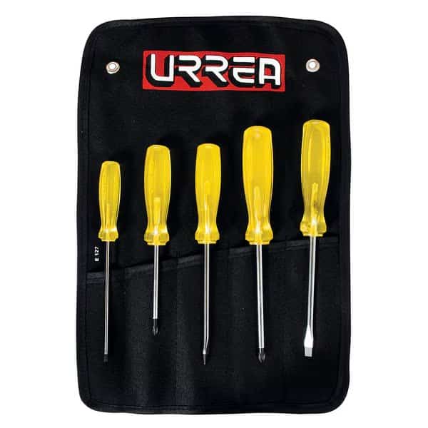 Amber Screwdriver Set of 5 Pieces Comb