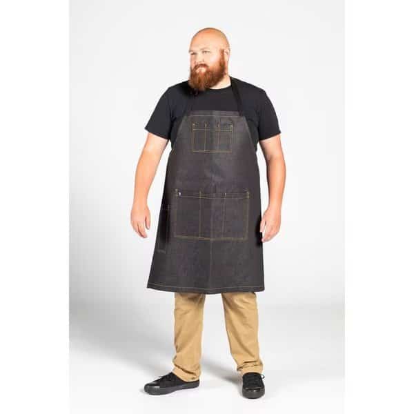 Eclipse Bib Blk Cat Denim Blk Webbing