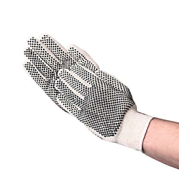 Dot Knit Glove, Natural, M, 600 PK