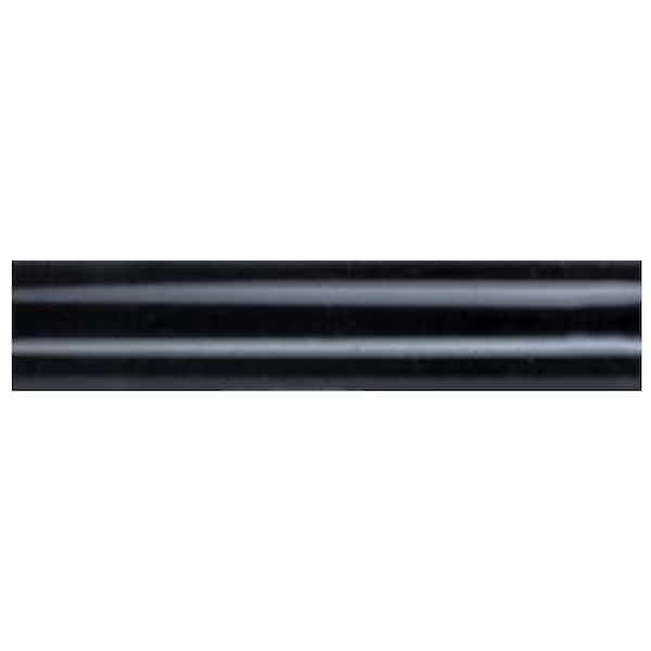 60 in. x 0.75 in. dia. Black Steel Ceiling Fan Downrod Extension