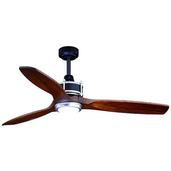 Curtiss 52" Ceiling Fan Black/Silver, Vaxcel, Mfr#: F0057
