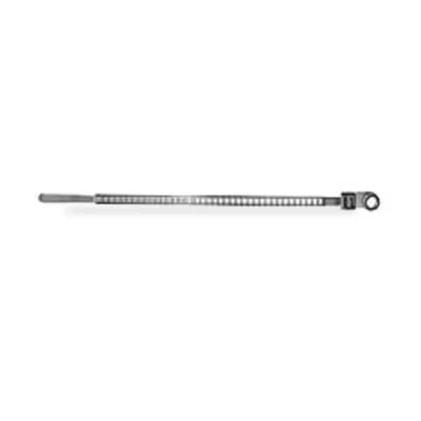 7 Nyl Cbl Ties/W No 10 Stud, 100 Pack