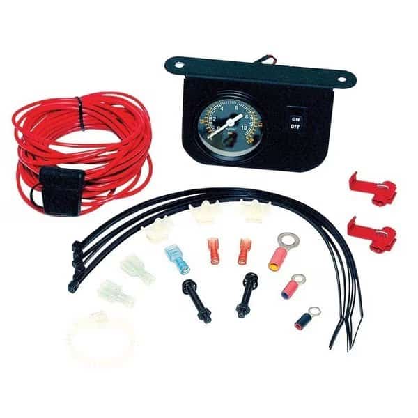 Illuminated Dash Panel Gauge Kit, 150 psi