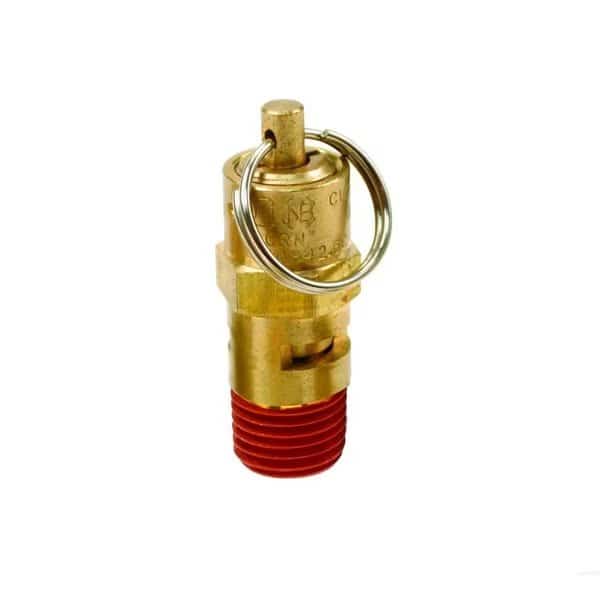 Hi-Temp Rated Safety Valve,1/4"M,NPT,175, Mfr#: 92175, VIAIR CORPORATION