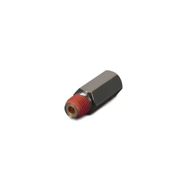 1/4"  (F) TO 1/4" (M) Black Nickel Plated Check Valve