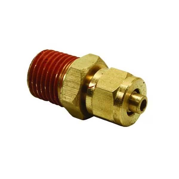 Compression Fittng,Male 1/2" NPT to 3/8", Mfr#: 92836, VIAIR CORPORATION