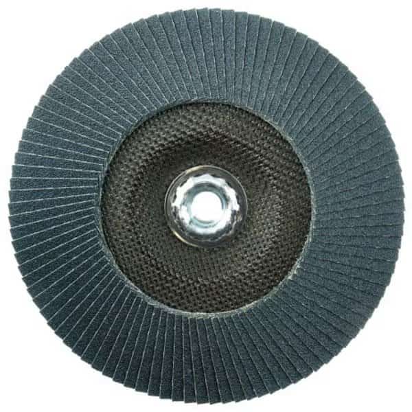 7" Tiger Paw Abrasive Flap Disc, Flat (TY27), 60Z, 5/8"-11 UNC