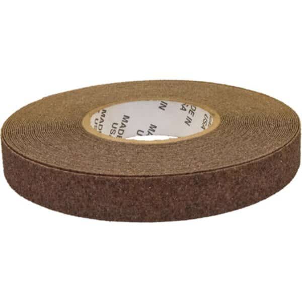 AntiSlip Safety Tape - 1 x 60 ft / Industrial Brown-Roll