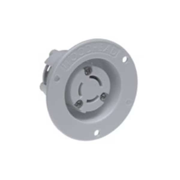 Locking Receptacle, Non-NEMA, 10/15 A, 125/250V AC
